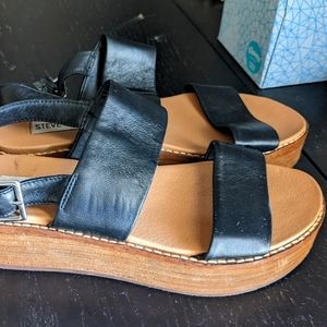 Steve Madden Teenie Women Platform Slingback Sandals